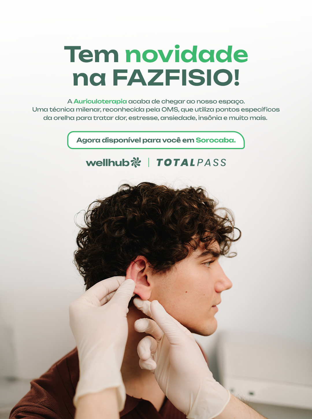 Novidade na FAZFISIO: a Auriculoterapia chegou!