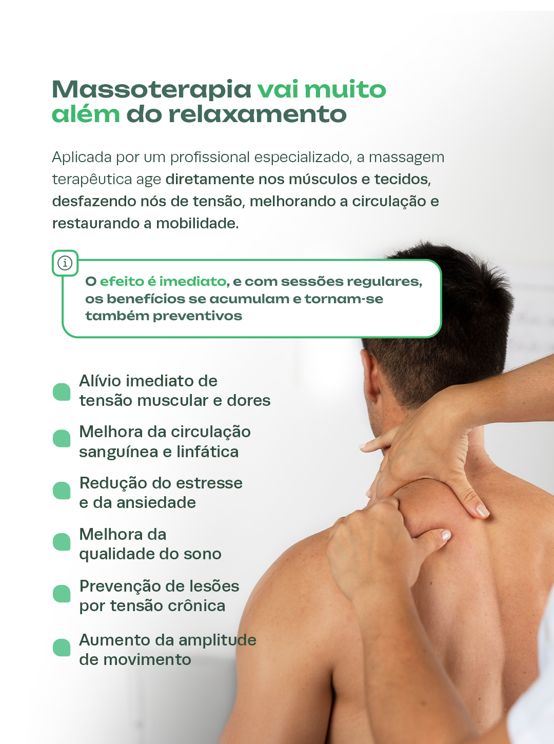 Massoterapia vai muito além do relaxamento: benefícios da massagem terapêutica na FAZFISIO.